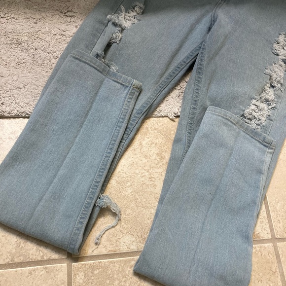 H&M Distressed Skinny 👖 Jeans! Size 27 - Picture 3 of 10